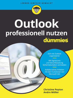 cover image of Outlook professionell nutzen für Dummies